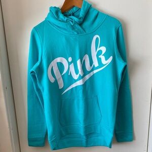 Victoria's Secret Pink Turquoise Sweatshirt